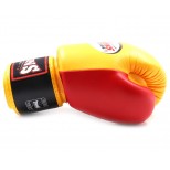 Боксерские перчатки Twins Special (BGVL-3T yellow-red-black)